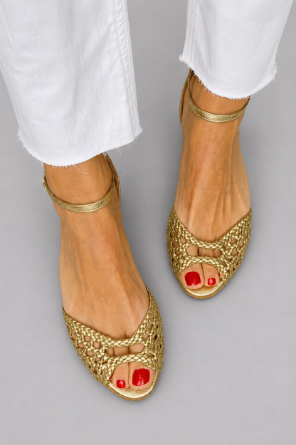 Jolina | Woven Summer Sandals