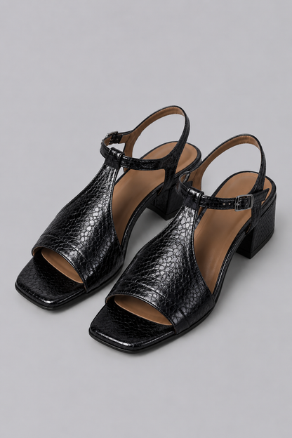 Faye | Silver Summer Sandals